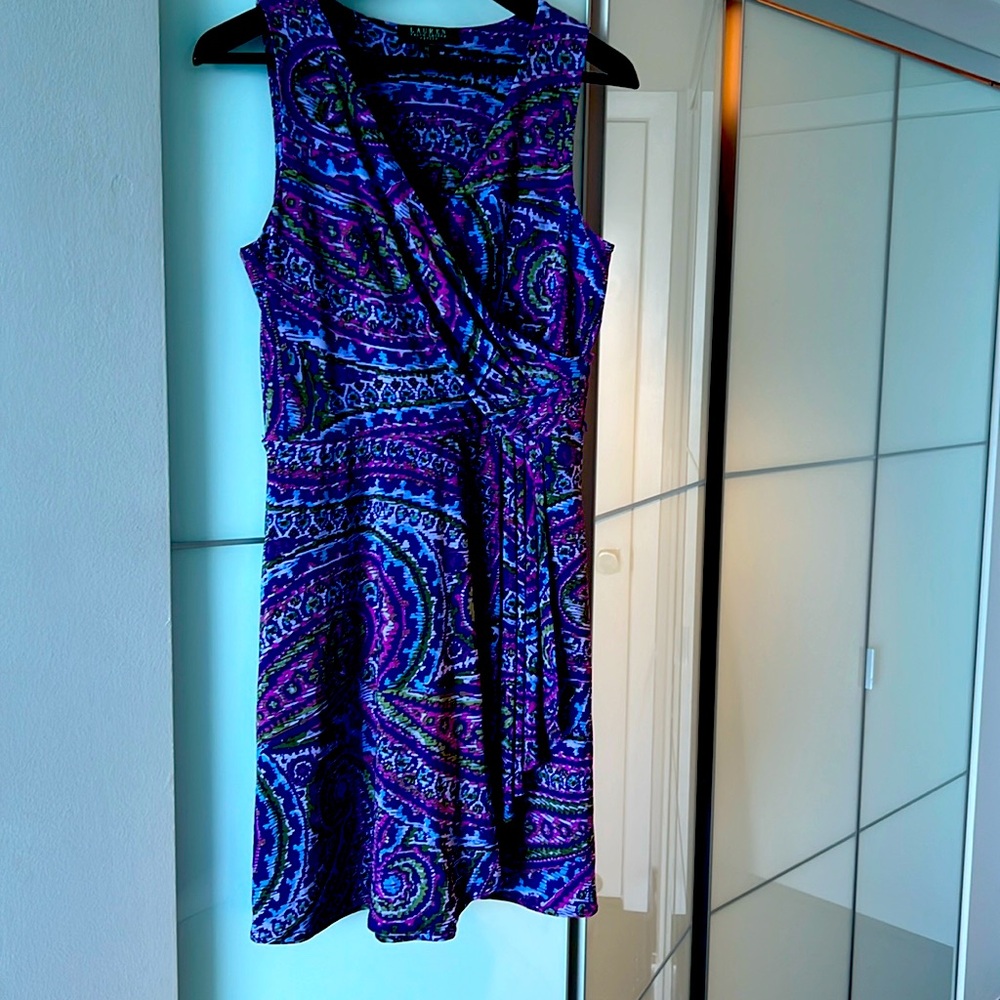 Lauren PS multi color purple game, green and blue beautiful